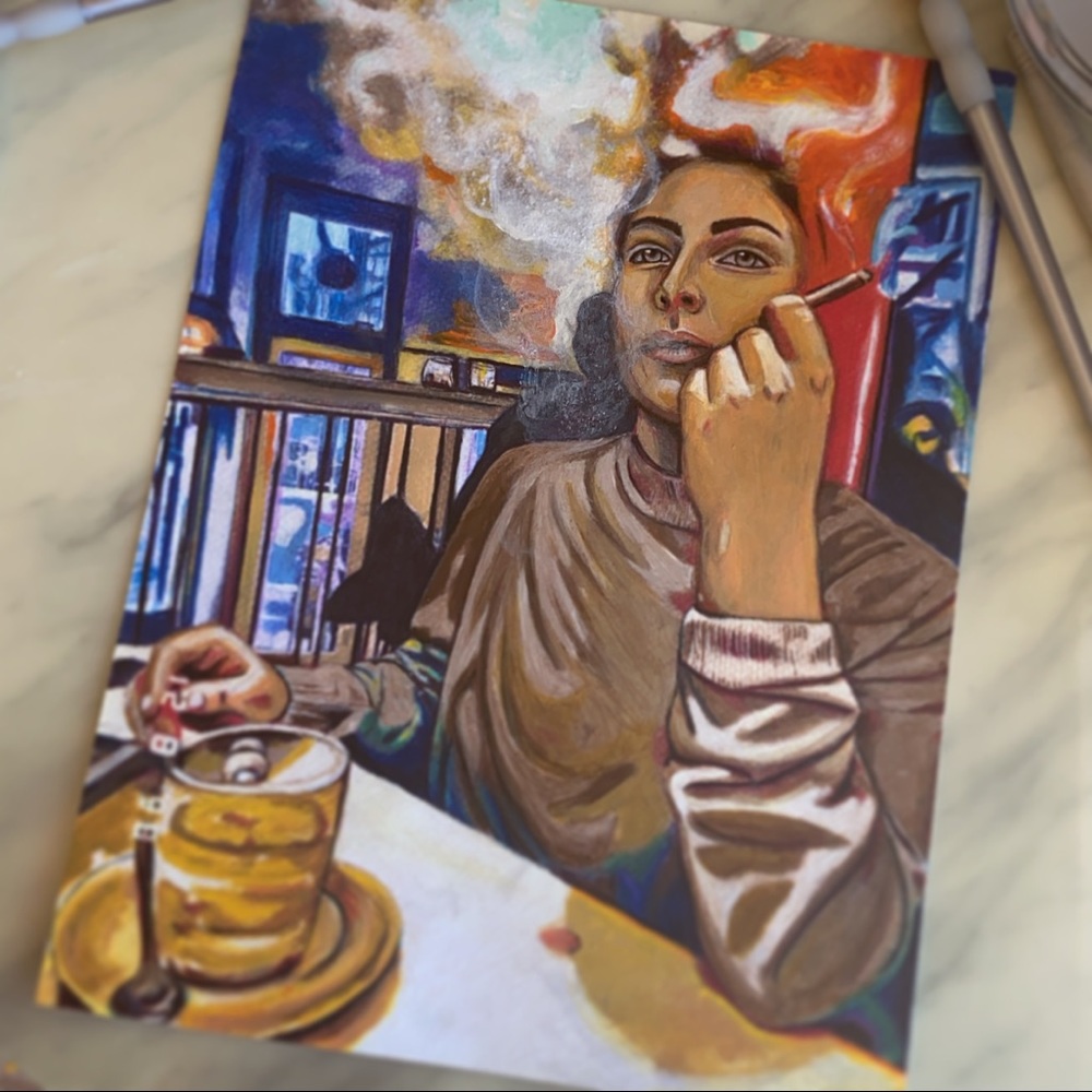 Painted Portrait | Aria